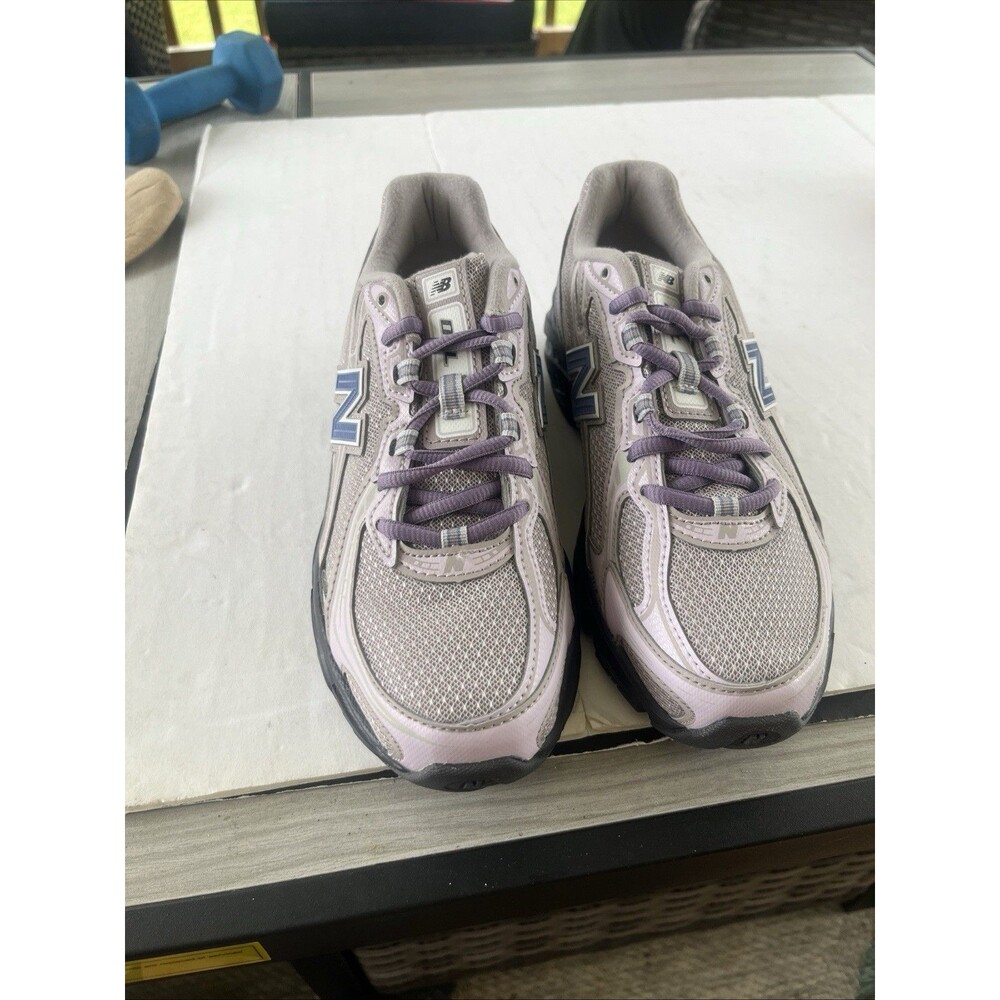 New Balance Black Grey Blue Lavender  Size 5